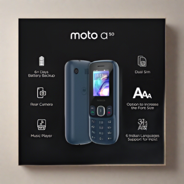 Motorola A50  (Dark Blue)