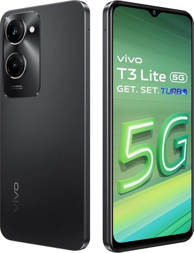 vivo T3 Lite 5G (Majestic Black, 128 GB)