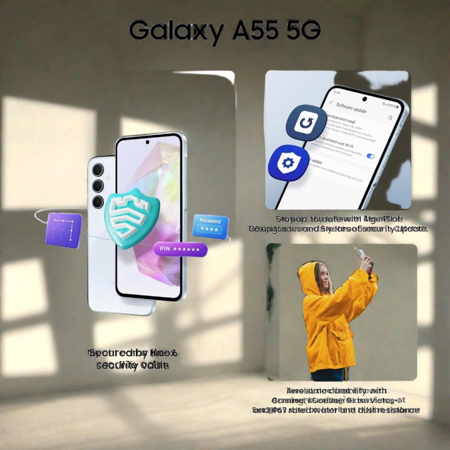 Samsung Galaxy A55 5G 12GB RAM, 256GB Storage