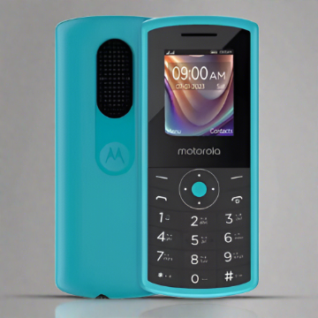 Motorola A10g  (Teal Blue)