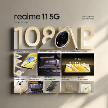 realme 11 5G (Glory Gold, 128 GB)  (8 GB RAM)