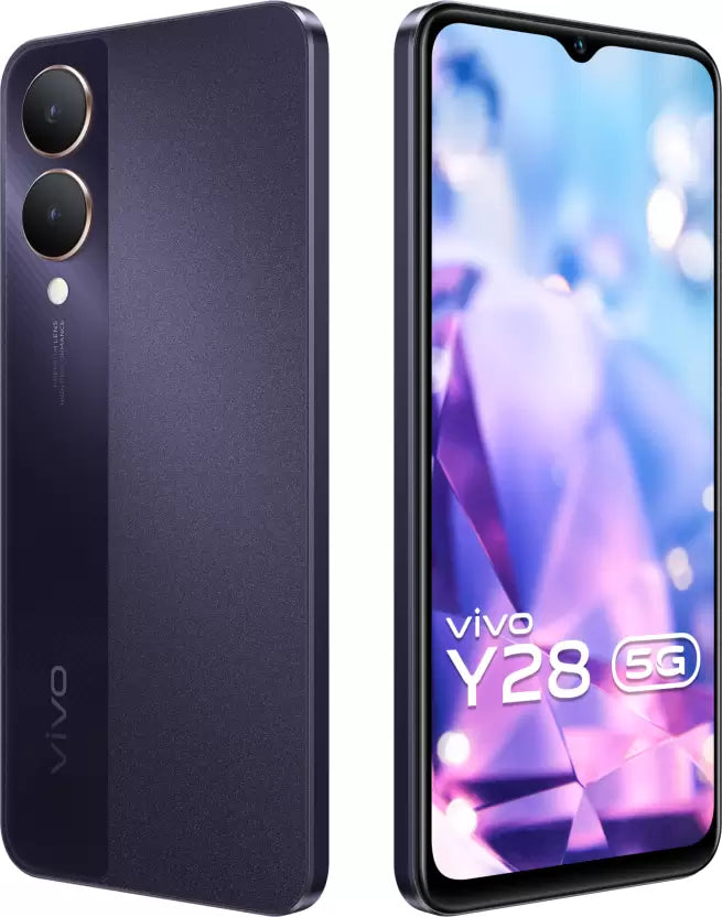 vivo Y28 5G (Crystal Purple, 128 GB)  (6 GB RAM)