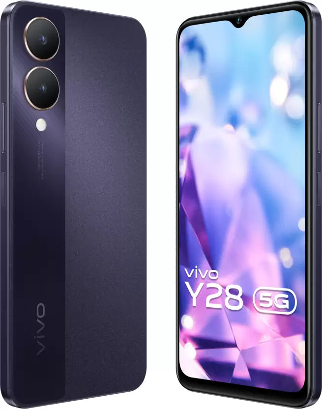 vivo Y28 5G (Crystal Purple, 128 GB)  (6 GB RAM)